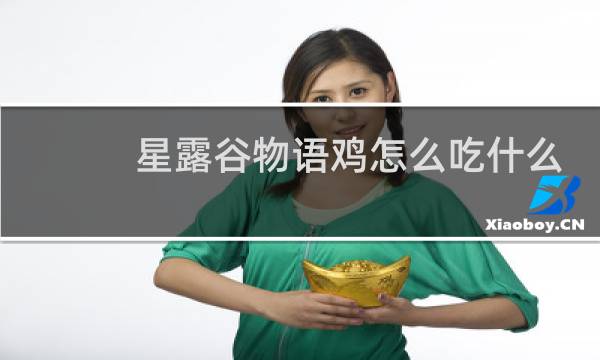 星露谷物语鸡怎么吃什么