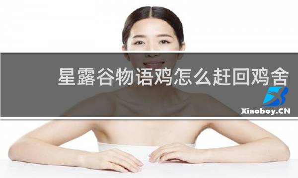 星露谷物语鸡怎么赶回鸡舍