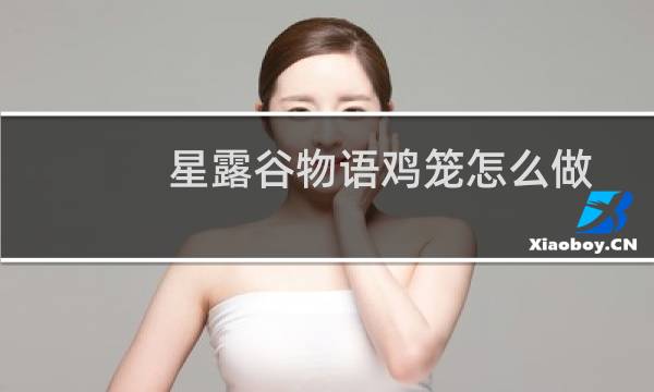 星露谷物语鸡笼怎么做