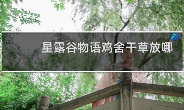 星露谷物语鸡舍干草放哪