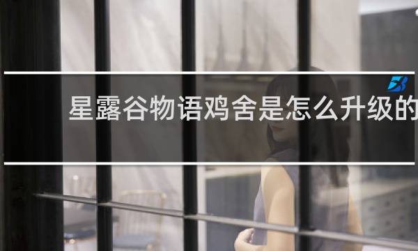 星露谷物语鸡舍是怎么升级的