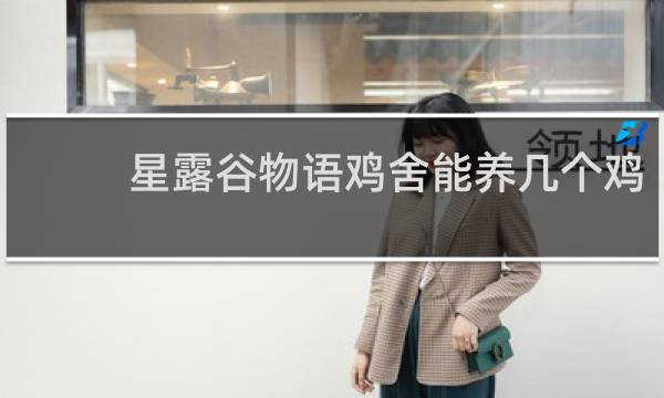 星露谷物语鸡舍能养几个鸡