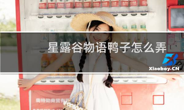 星露谷物语鸭子怎么弄