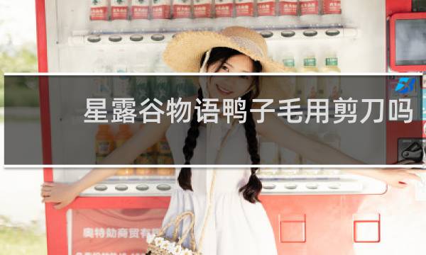 星露谷物语鸭子毛用剪刀吗