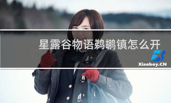 星露谷物语鹈鹕镇怎么开