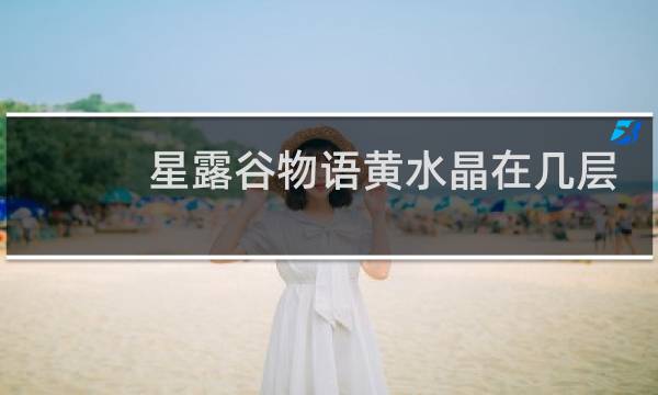 星露谷物语黄水晶在几层