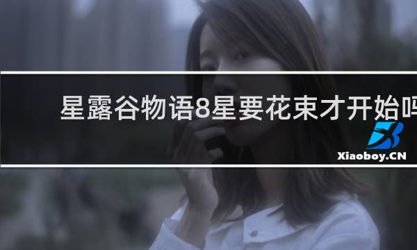 星露谷物语8星要花束才开始吗