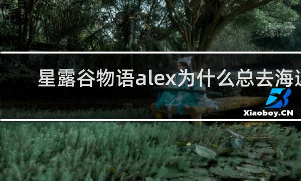 星露谷物语alex为什么总去海边