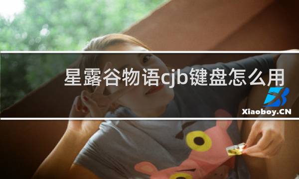 星露谷物语cjb键盘怎么用