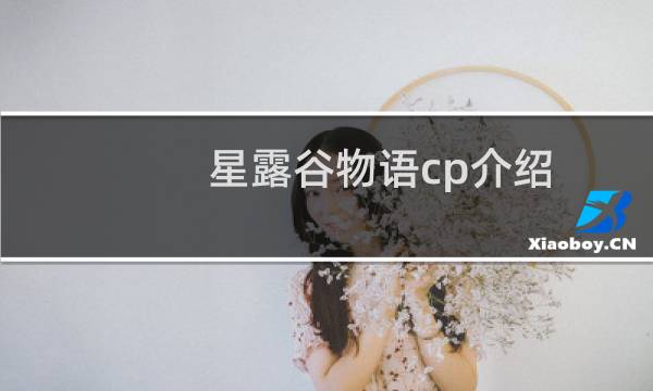 星露谷物语cp介绍