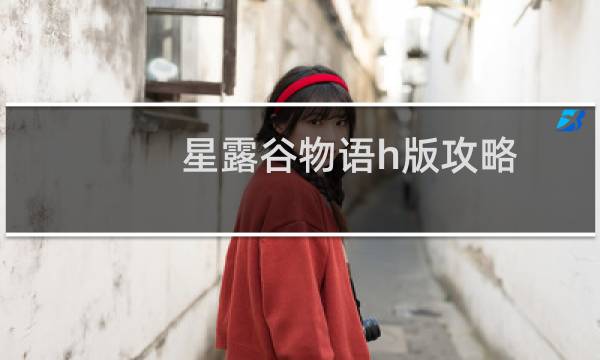 星露谷物语h版攻略
