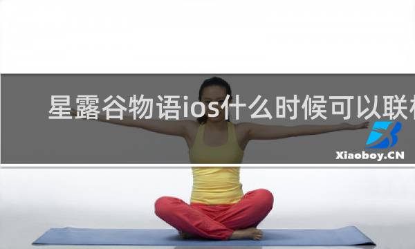 星露谷物语ios什么时候可以联机