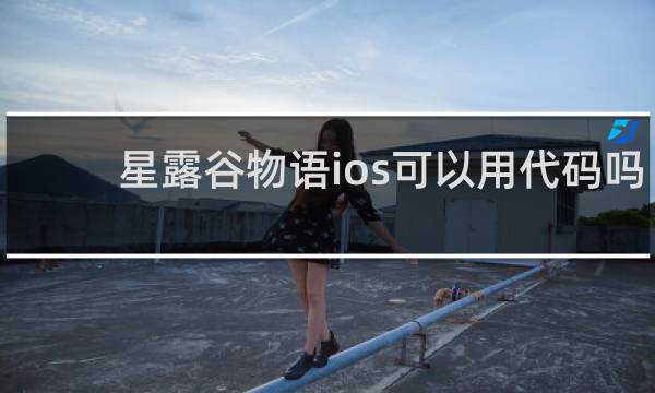 星露谷物语ios可以用代码吗