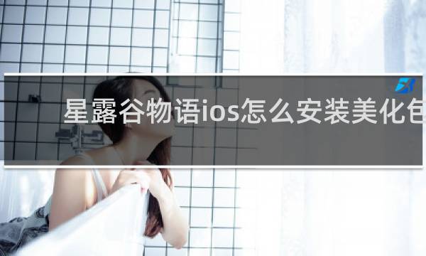 星露谷物语ios怎么安装美化包