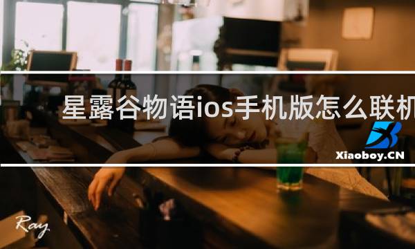 星露谷物语ios手机版怎么联机