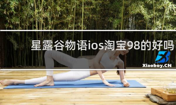 星露谷物语ios淘宝98的好吗