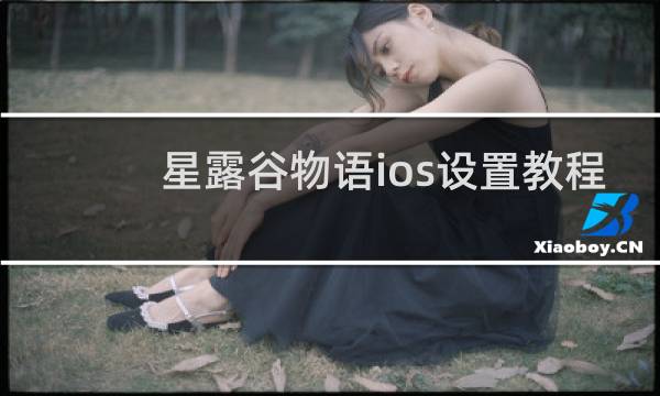 星露谷物语ios设置教程