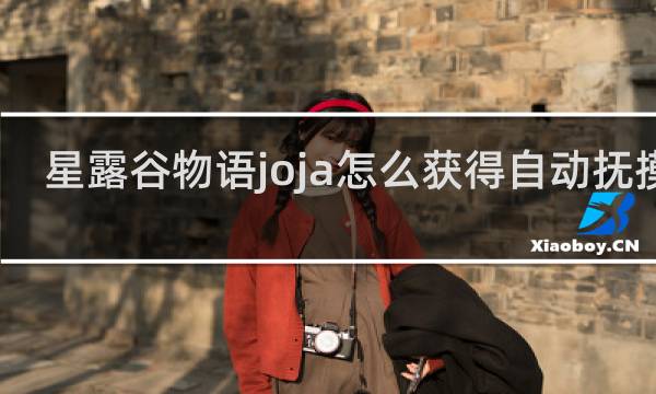 星露谷物语joja怎么获得自动抚摸机