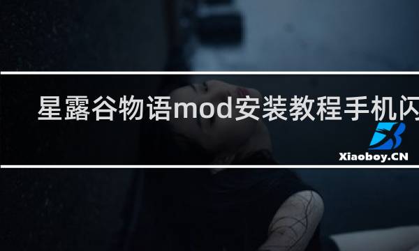 星露谷物语mod安装教程手机闪退