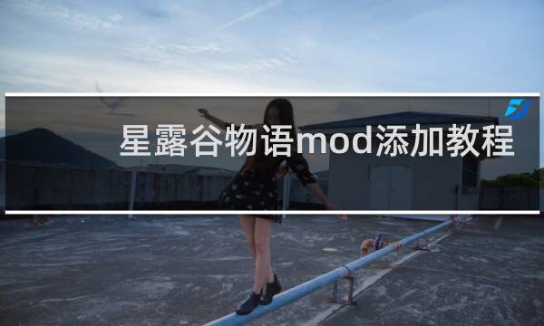 星露谷物语mod添加教程