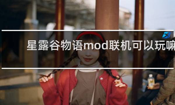 星露谷物语mod联机可以玩嘛