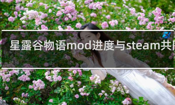 星露谷物语mod进度与steam共同吗