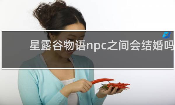 星露谷物语npc之间会结婚吗