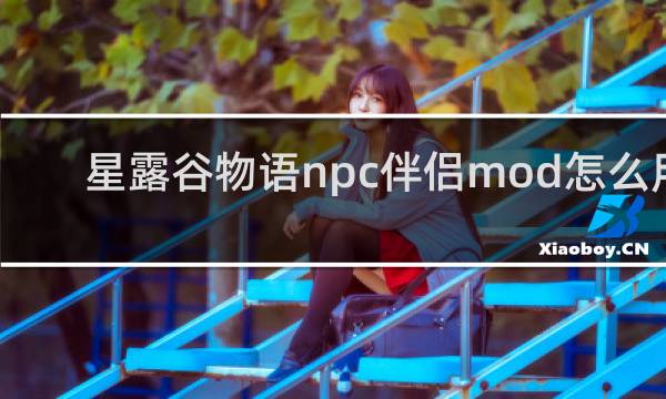 星露谷物语npc伴侣mod怎么用