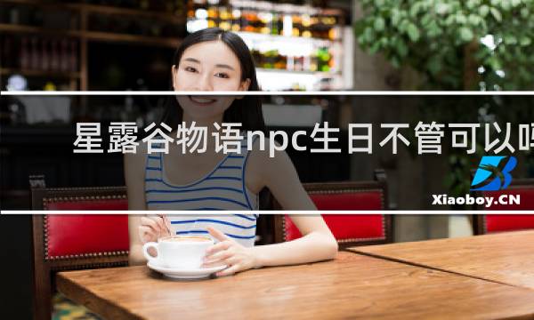 星露谷物语npc生日不管可以吗