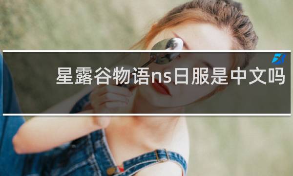 星露谷物语ns日服是中文吗