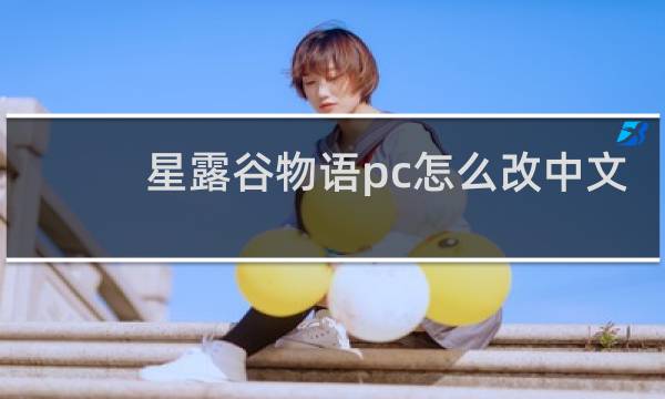星露谷物语pc怎么改中文