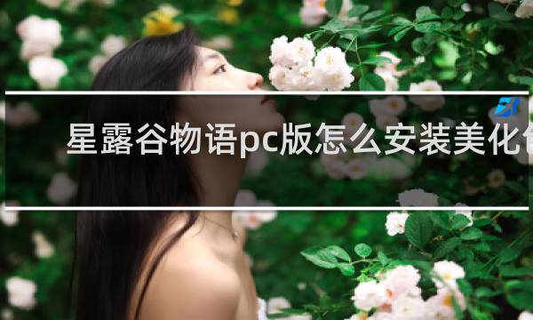 星露谷物语pc版怎么安装美化包