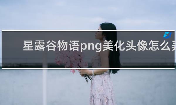 星露谷物语png美化头像怎么弄