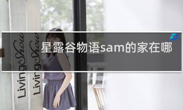 星露谷物语sam的家在哪