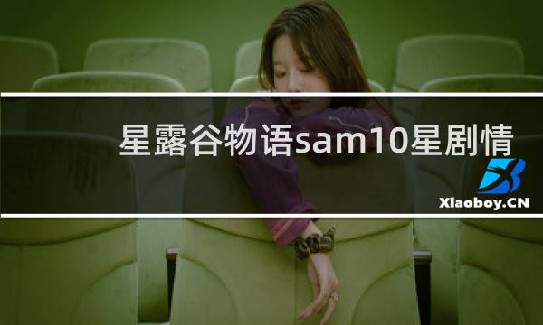 星露谷物语sam10星剧情