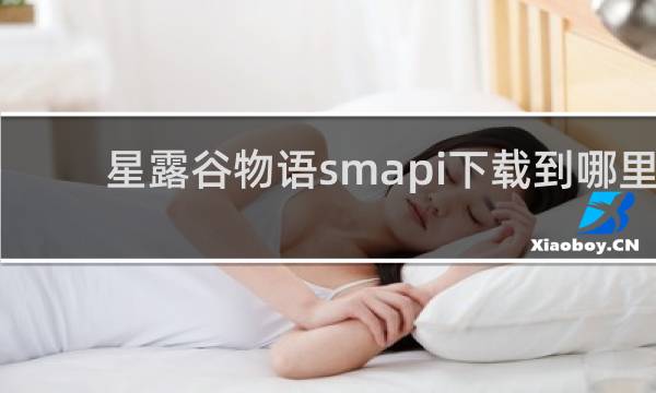星露谷物语smapi下载到哪里