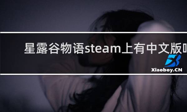 星露谷物语steam上有中文版吗