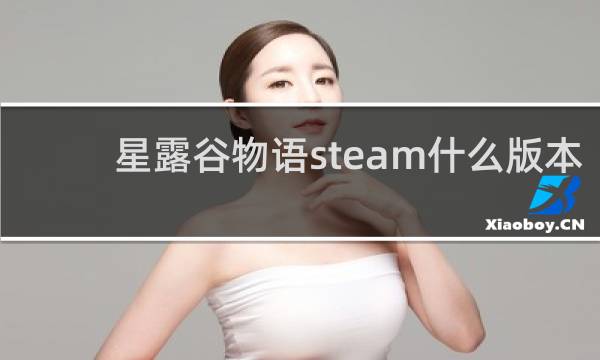 星露谷物语steam什么版本