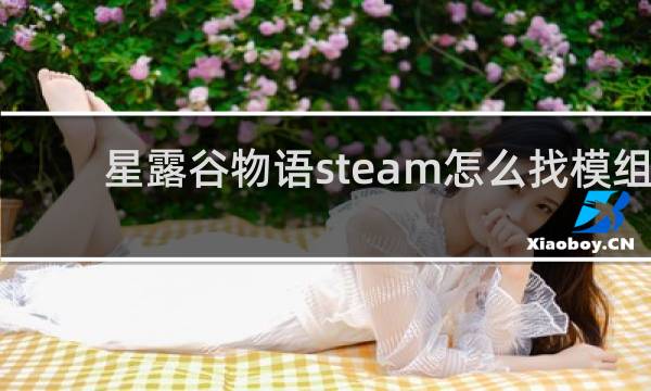 星露谷物语steam怎么找模组