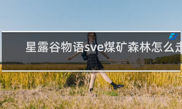 星露谷物语sve煤矿森林怎么走