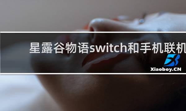 星露谷物语switch和手机联机