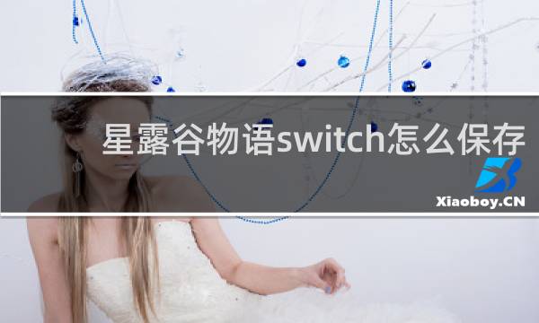 星露谷物语switch怎么保存