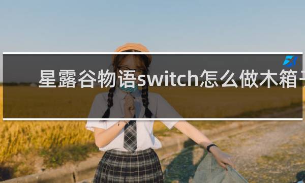 星露谷物语switch怎么做木箱子