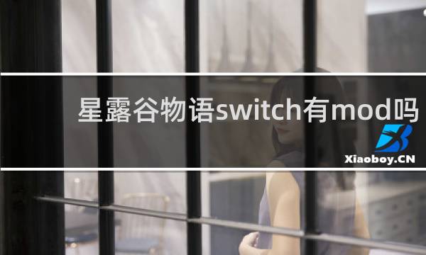 星露谷物语switch有mod吗