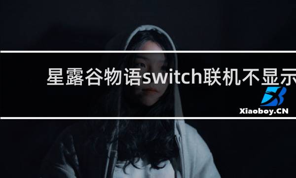 星露谷物语switch联机不显示
