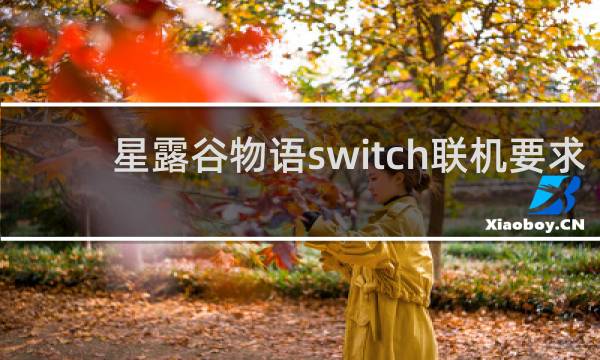 星露谷物语switch联机要求