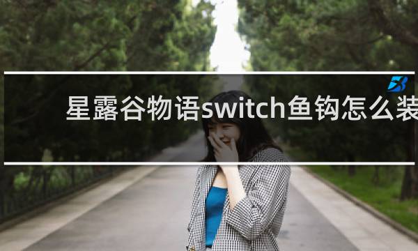星露谷物语switch鱼钩怎么装