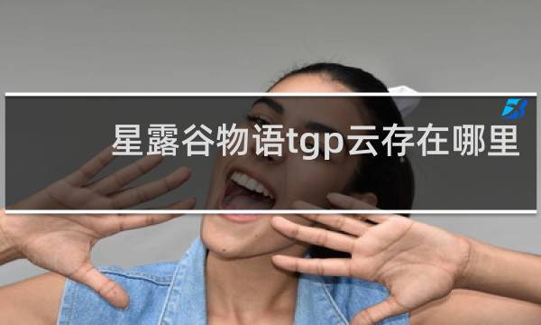星露谷物语tgp云存在哪里