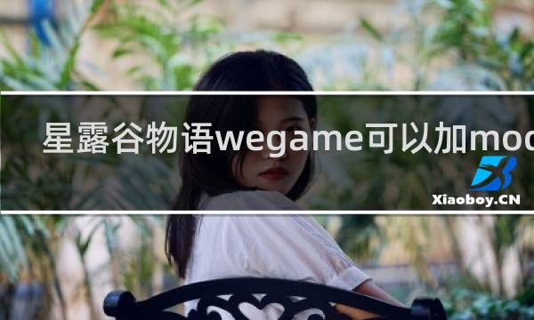 星露谷物语wegame可以加mod吗