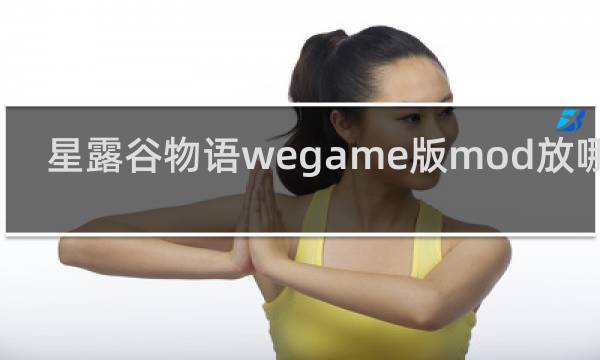 星露谷物语wegame版mod放哪里